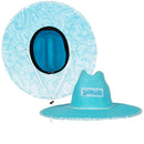 Keys Under Brim Straw Hat | Tidal Waves