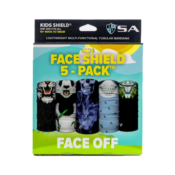 Kids Face Shield® 5-Pack | Face Off