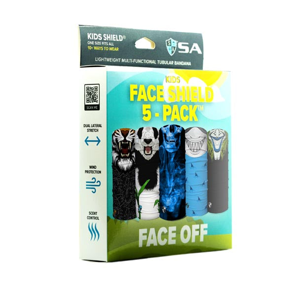 Kids Face Shield® 5-Pack | Face Off