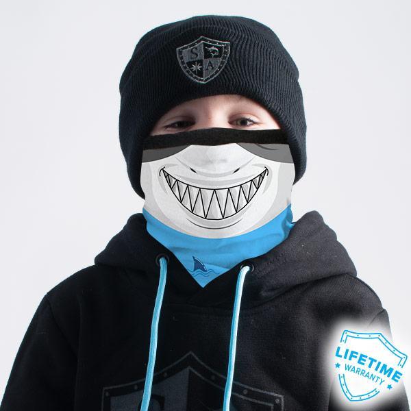 Kids Frost Tech | Baby Shark Fleece Lined Face Shield - SA Company 
