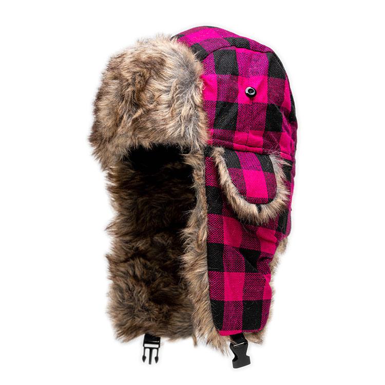 Buffalo Fur Trapper Hat