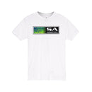 Short Sleeve Tee | White | Mahi Fade