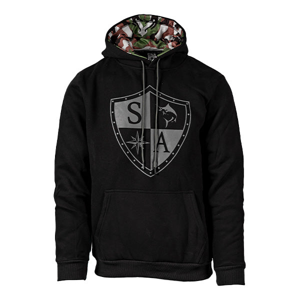 U.S. NAVY 迷彩服 MEDIUM ーＸ　ＬＯＮＧ Classic Lined Hoodie| Basic Military Camo