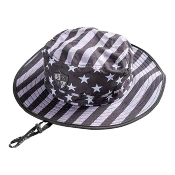 Kids Bucket Hat  Blackout American Flag