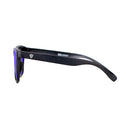 Boca Sunglasses | Matte Black | Blue Mirror