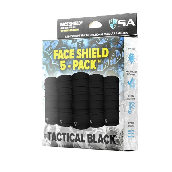 Face Shield® 5-Pack | Tactical Black