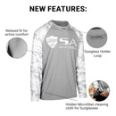 Performance Long Sleeve Shirt | Ghost Military Camo