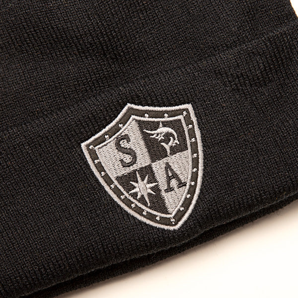 Classic Beanie | Black SA Shield