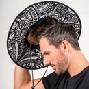 Under Brim Straw Hat | Polynesian Tribal