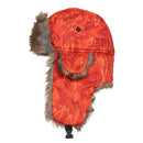 Trapper Hat | Hi Vis Orange Forest Camo
