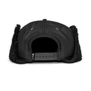 Billed Trapper Hat | Blackout American Flag