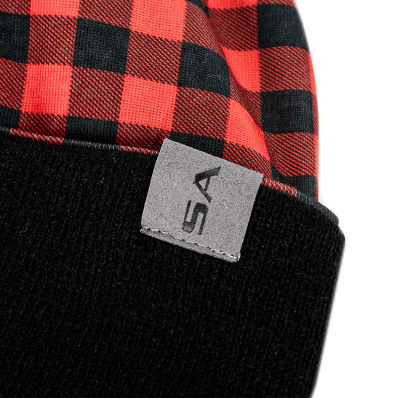 Reversible Beanie | Lumberjack Red