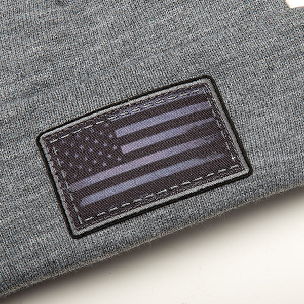 Classic Beanie | Blackout American Flag