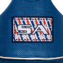 Keys Under Brim Straw Hat | Americana | Navy