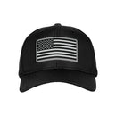 Performance Snap Back | Blackout American Flag | Black