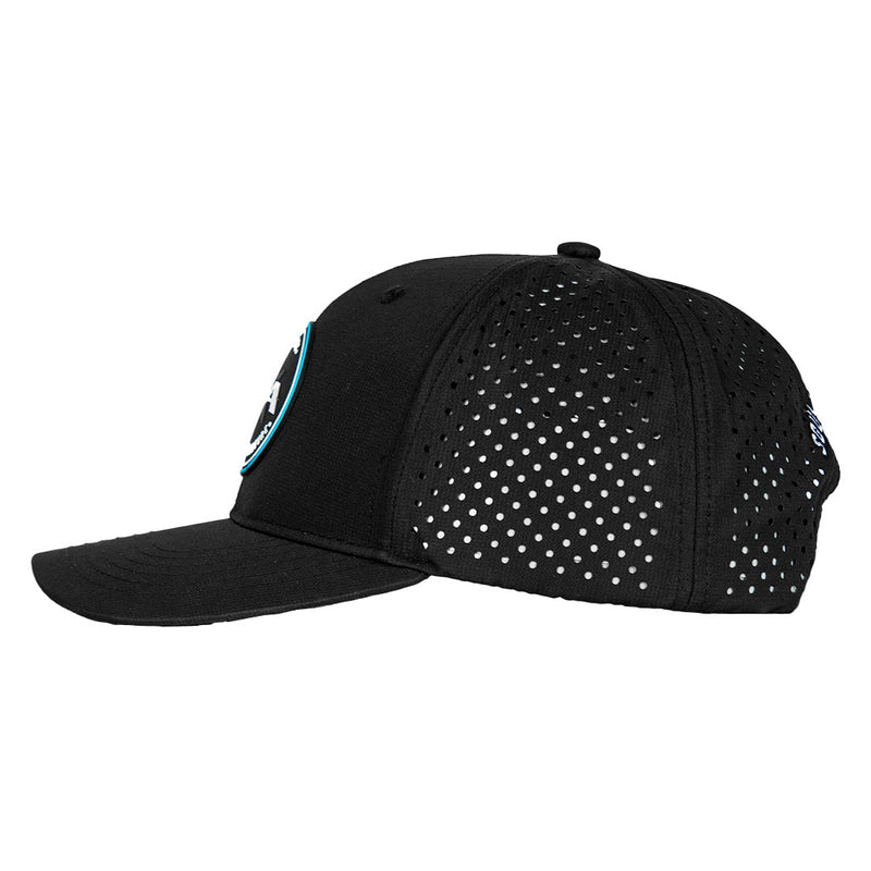 Performance Snapback | Blue Crest | Black