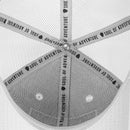 Mesh Snap Back | Fins & Stripes | White