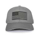 Performance Snapback | SOA Flag | Grey Mili Camo