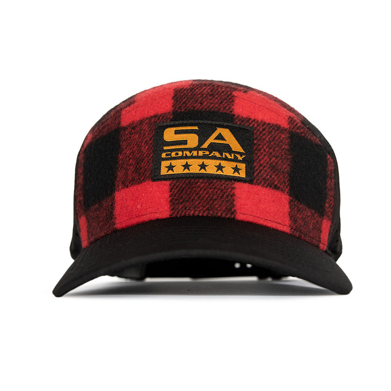 Performance Snapback | Felt Lumberjack Red