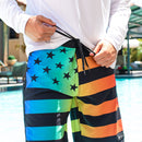 Board Shorts 2.0 | Neon Flag