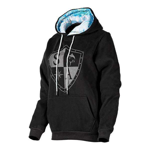 Classic Lined Hoodie | Tidal Waves