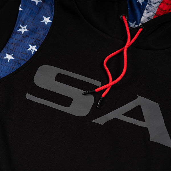 Honor Lined Hoodie | American Flag | SA