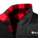 Reversible Vest | Lumberjack Red | Black