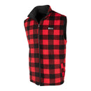 Reversible Vest | Lumberjack Red | Black