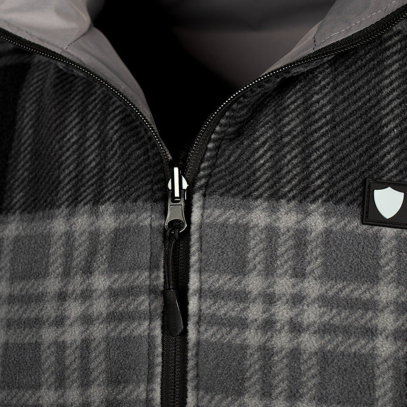 Reversible Vest | Lumberjack Grey | Grey