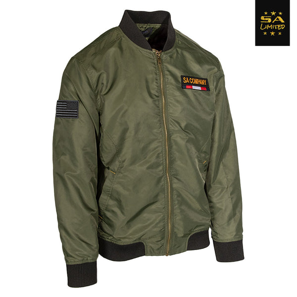 Limited Edition Military Bomber Jacket | Honor | OD Green