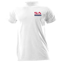 Short Sleeve Tee | White | Fins & Stripes