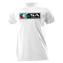 Cotton Short Sleeve | Tropical Getaway | White