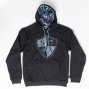 Classic Lined Hoodie| Aqua Military Camo