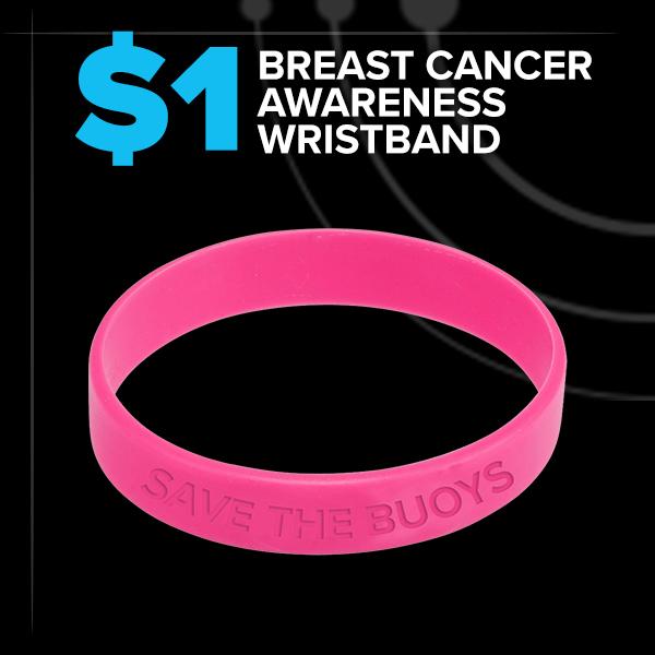 Limited Edition Breast Cancer Awareness Wristband | Save The Buoys - SA Company 