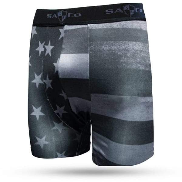 CLOSEOUT Boxer Briefs | Blackout American Flag