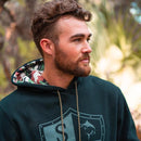 Classic Lined Hoodie| Basic Military Camo