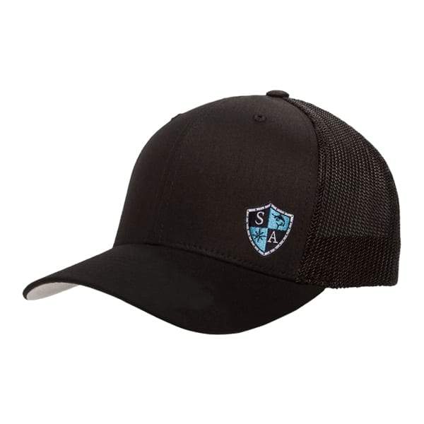 SA Shield Flex Fit Hat | Black