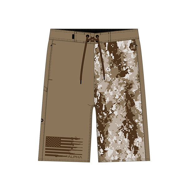 Board Shorts 2.0 | Desert Digi Camo