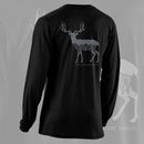 CLOSEOUT Cotton Long Sleeve | Black | Buck Fever