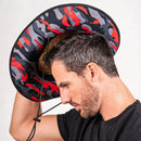 Cowboy Under Brim Straw Hat | Fire Blackout Military Camo