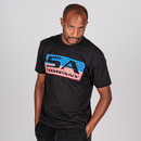 Short Sleeve Tee | Black | Stars & Pinstripes