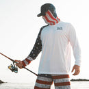 Performance Long Sleeve Shirt | White | American