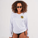Women's Performance Long Sleeve Shirt | White | Sunflower