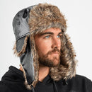 Trapper Hat | Pilot | Black Leather