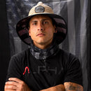 Ladder Hat | Blackout American Flag