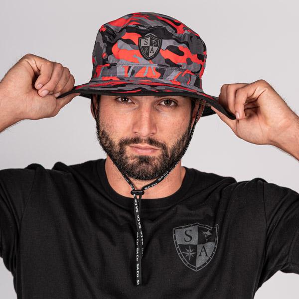 Bucket Hat | Fire Blackout Military Camo