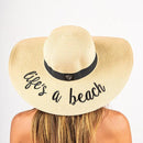 Floppy Straw Hat | Life's a Beach