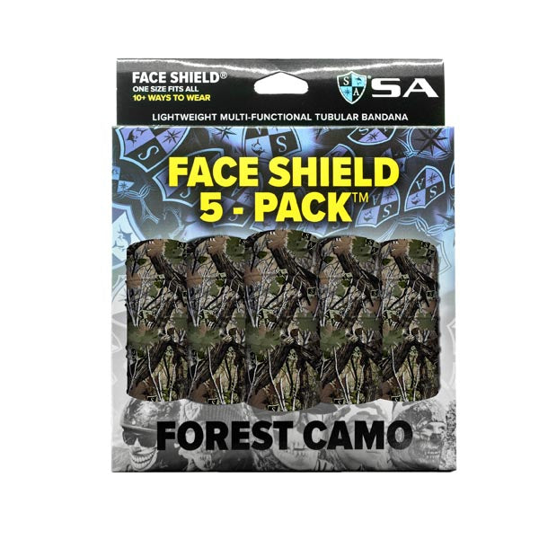 Face Shield® 5-Pack | Forest Camo