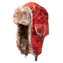 Trapper Hat | Forest Camo | Orange