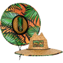 Under Brim Straw Hat | Tiger Palms